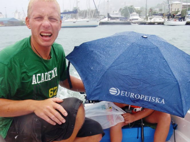 Malmöväder i Karibien!