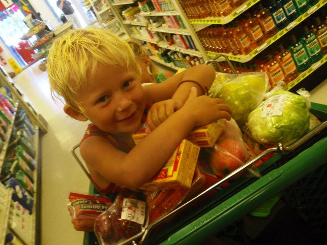 Lycka är en riktig mataffär