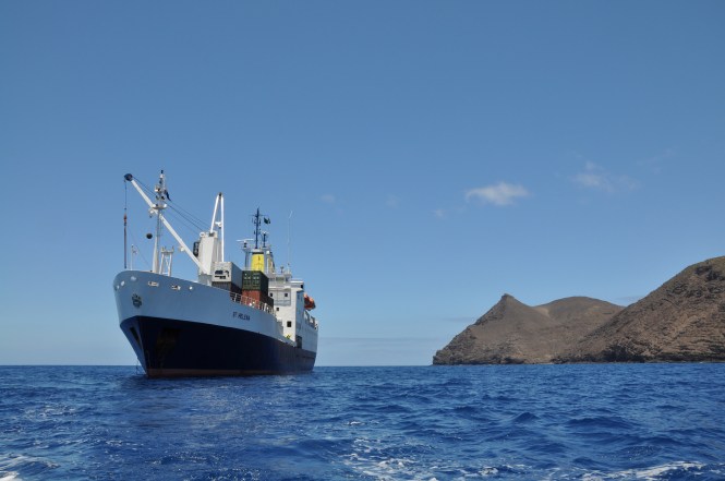 RMS St Helena, snart ett minne blott.